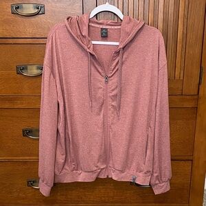 Free Country Dusty Rose Zip-Up Hoodie